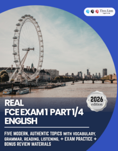 B2+ FCE EXAM 1 SELF-STUDY 1/4